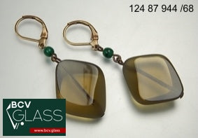 3 pcs Jewelry piece with Czech Glass Beads (OUTLET Vintage)