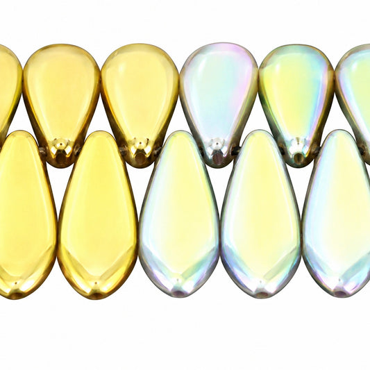 Dagger Beads, Crystal 98557 (00030-98557), Glass, Czech Republic
