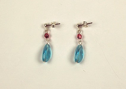 3 pcs Jewelry piece with Czech Glass Beads (OUTLET Vintage)