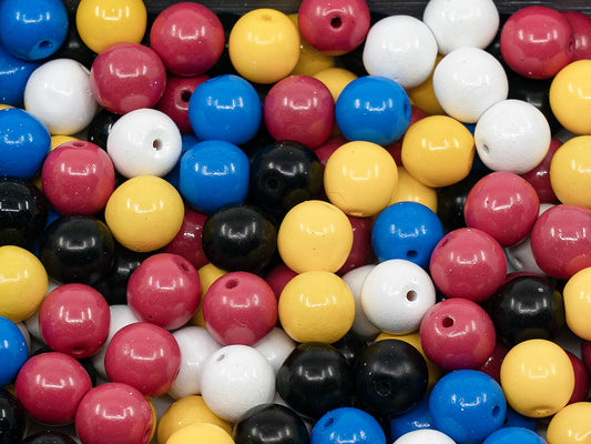 OUTLET Round Beads, 6 mm, Glass, Czech Republic