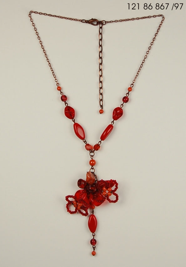 3 pcs Jewelry piece with Czech Glass Beads (OUTLET Vintage)