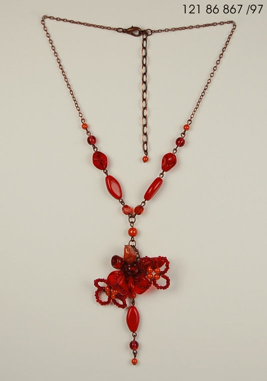 3 pcs Jewelry piece with Czech Glass Beads (OUTLET Vintage)