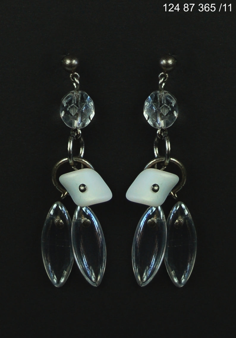 3 pcs Jewelry piece with Czech Glass Beads (OUTLET Vintage)