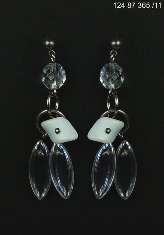 3 pcs Jewelry piece with Czech Glass Beads (OUTLET Vintage)