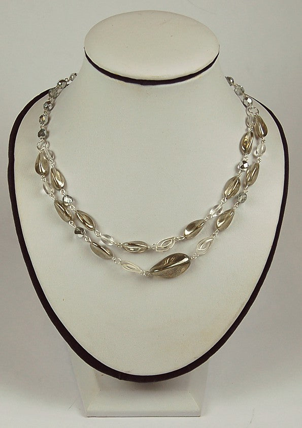 3 pcs Jewelry piece with Czech Glass Beads (OUTLET Vintage)