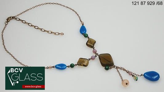 3 pcs Jewelry piece with Czech Glass Beads (OUTLET Vintage)