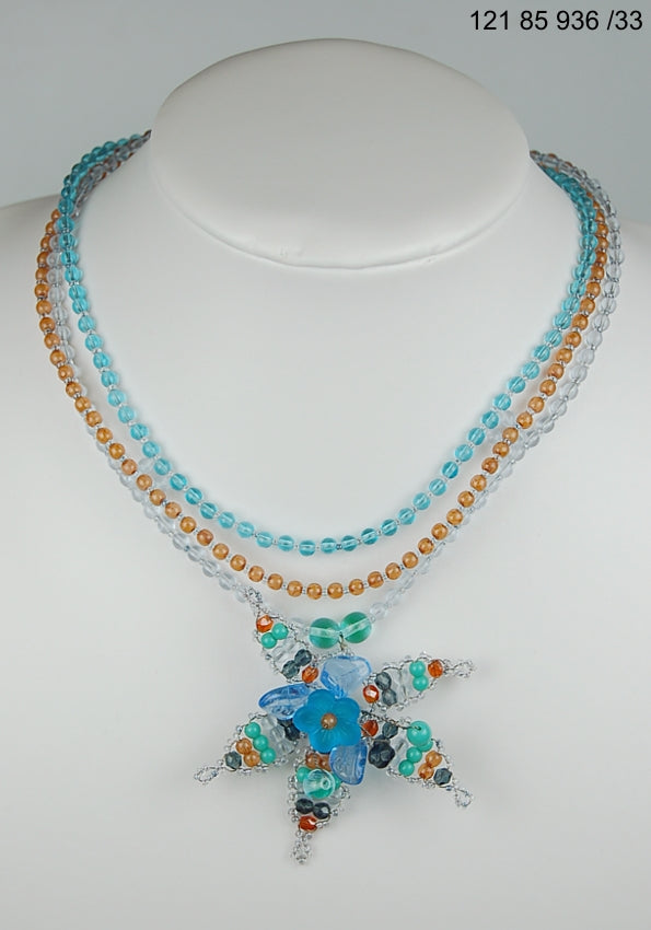 チェコガラスビーズのジュエリー3個セット（アウトレット ヴィンテージ）