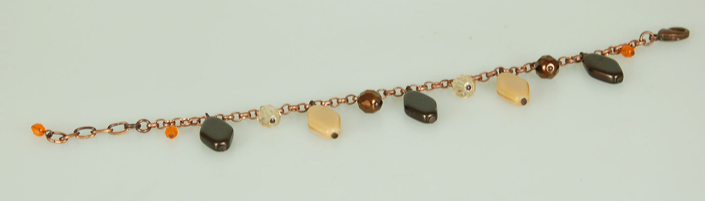 3 pcs Jewelry piece with Czech Glass Beads (OUTLET Vintage)