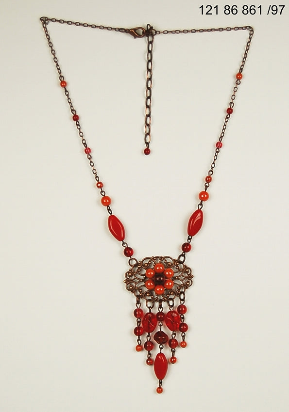 3 pcs Jewelry piece with Czech Glass Beads (OUTLET Vintage)