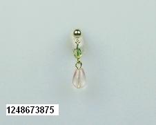 3 pcs Jewelry piece with Czech Glass Beads (OUTLET Vintage)