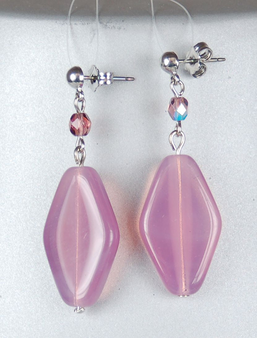 3 pcs Jewelry piece with Czech Glass Beads (OUTLET Vintage)