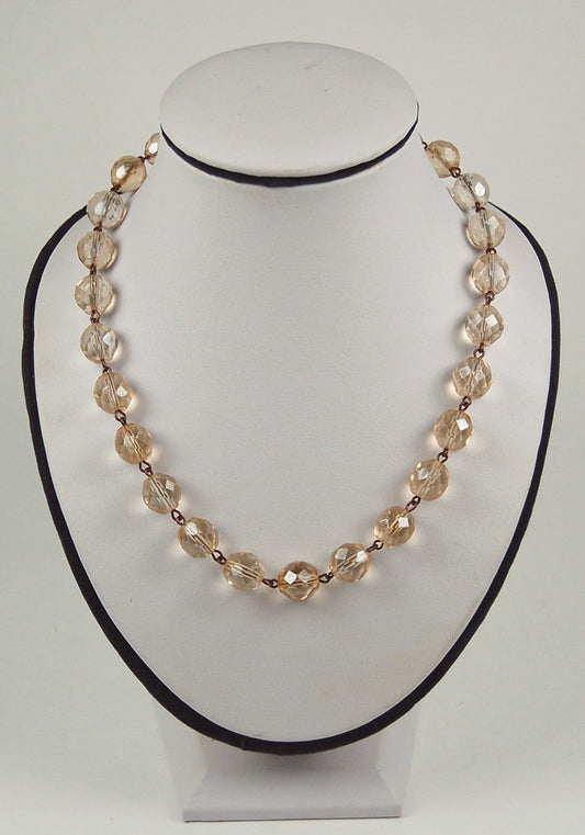 3 pcs Jewelry piece with Czech Glass Beads (OUTLET Vintage)