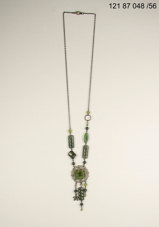 3 pcs Jewelry piece with Czech Glass Beads (OUTLET Vintage)