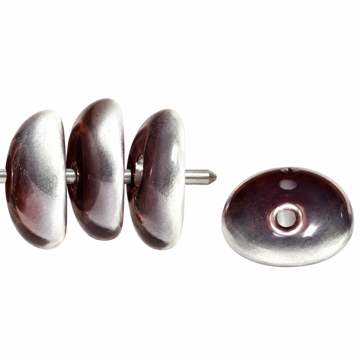 Piggy Beads, Chalk White 23001 (03000-23001), Glass, Czech Republic