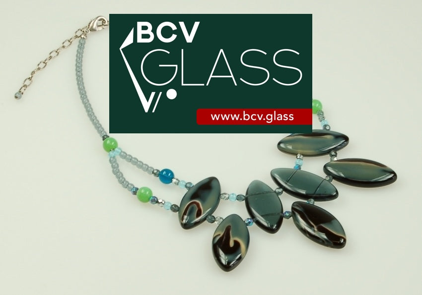 3 pcs Jewelry piece with Czech Glass Beads (OUTLET Vintage)