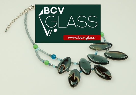 3 pcs Jewelry piece with Czech Glass Beads (OUTLET Vintage)