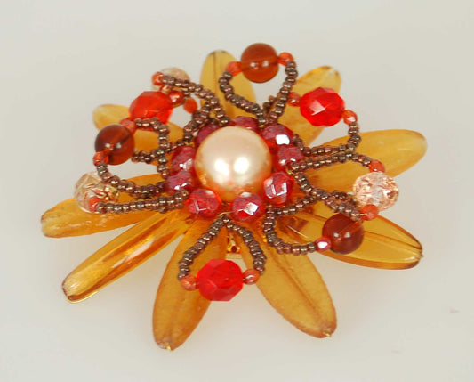 3 pcs Jewelry piece with Czech Glass Beads (OUTLET Vintage)