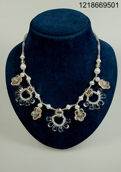 3 pcs Jewelry piece with Czech Glass Beads (OUTLET Vintage)