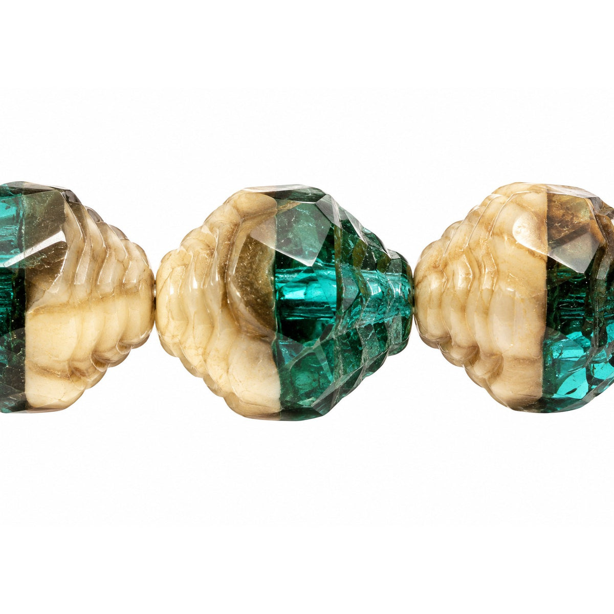 Special Cut Faceted Fire Polished Beads, X1164 (x1164), Glass, Czech Republic