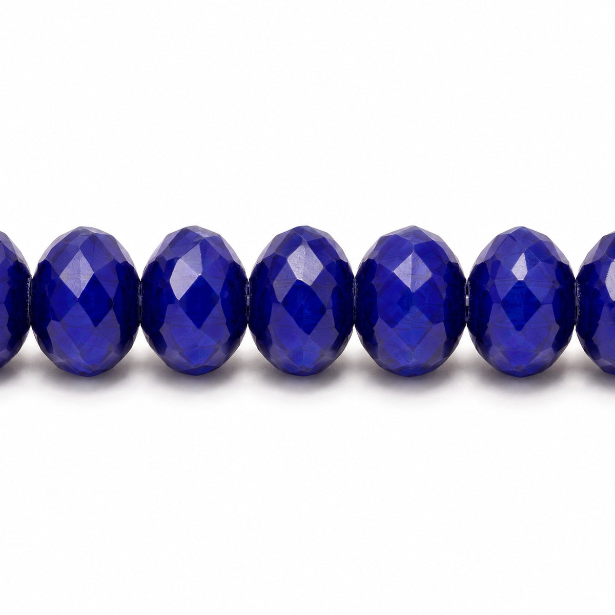 Special Cut Faceted Fire Polished Beads, Rich Blue (33060), Glass, Czech Republic