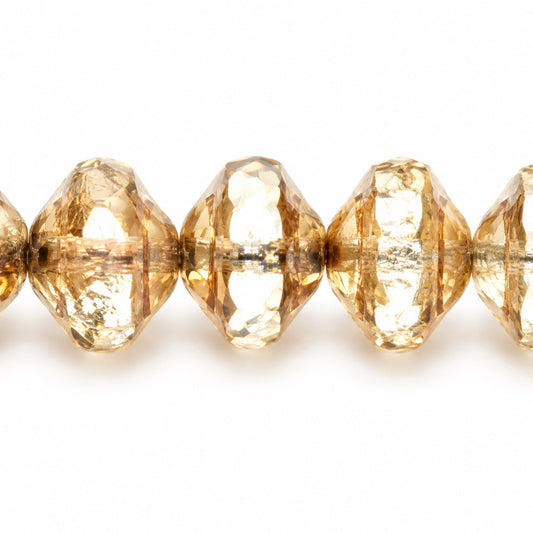 Faceted Special Cut Beads Ufo, Crystal Stain Strong (00030-86805), Glass, Czech Republic