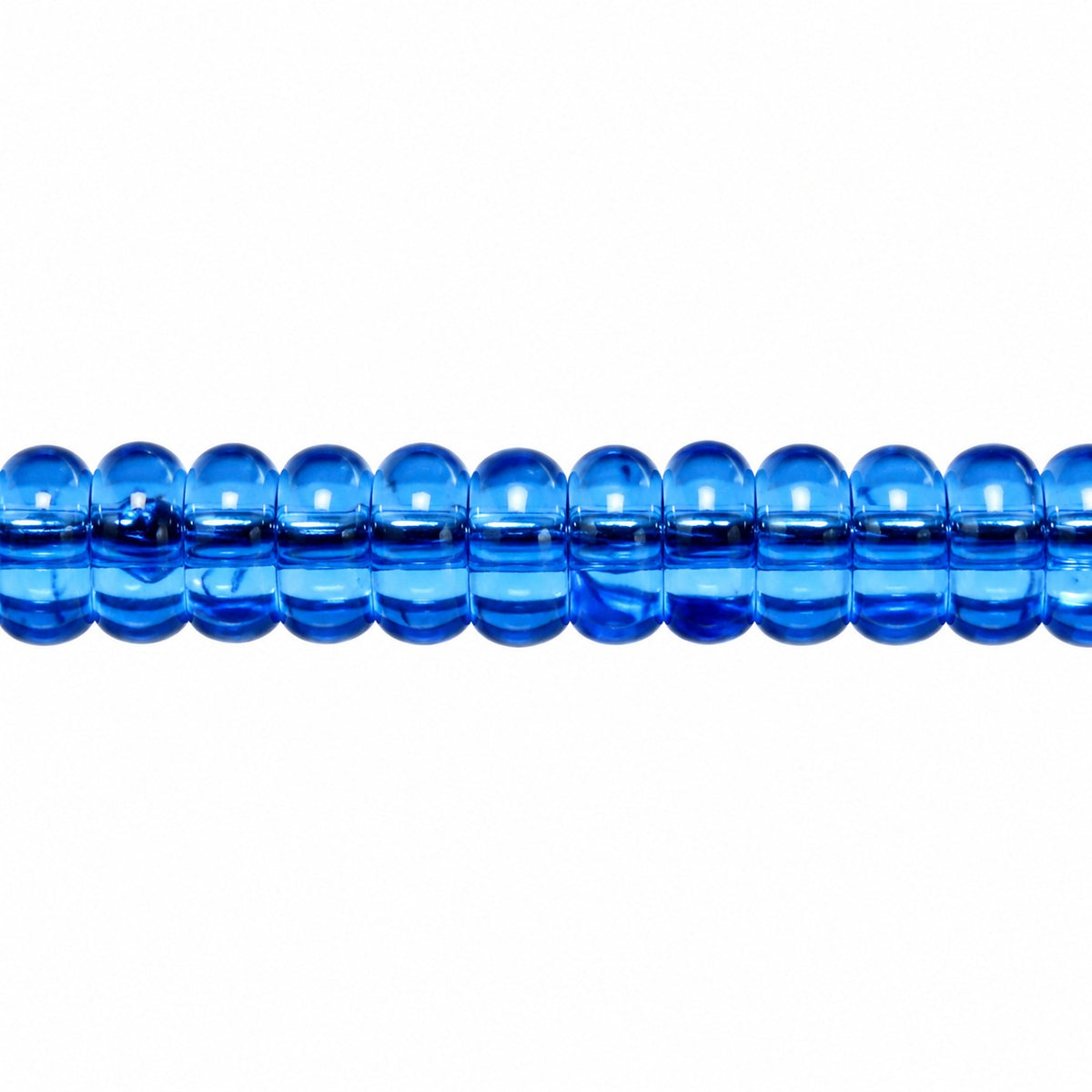 Space Disk Beads, Cobalt (30050), Glass, Czech Republic