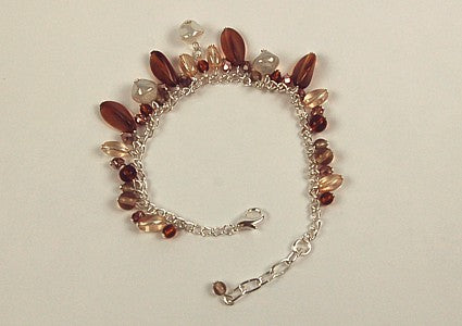 3 pcs Jewelry piece with Czech Glass Beads (OUTLET Vintage)