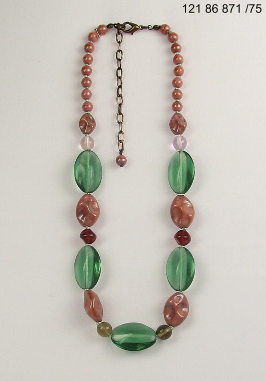 3 pcs Jewelry piece with Czech Glass Beads (OUTLET Vintage)