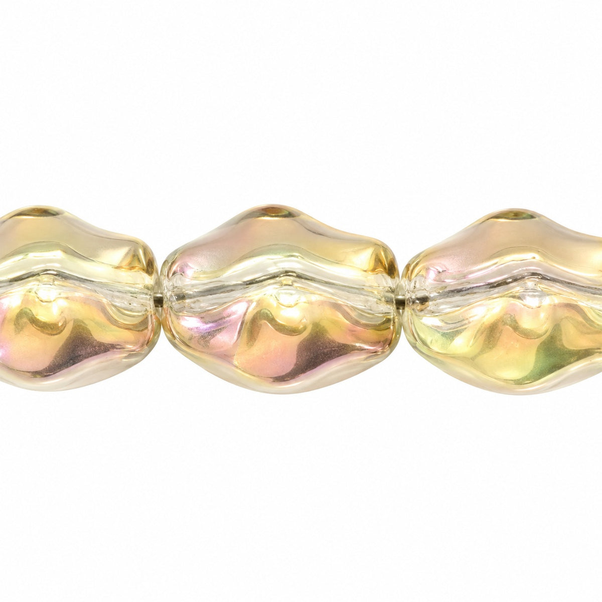 Big Oval Beads, T0090 (t0090), Glass, Czech Republic