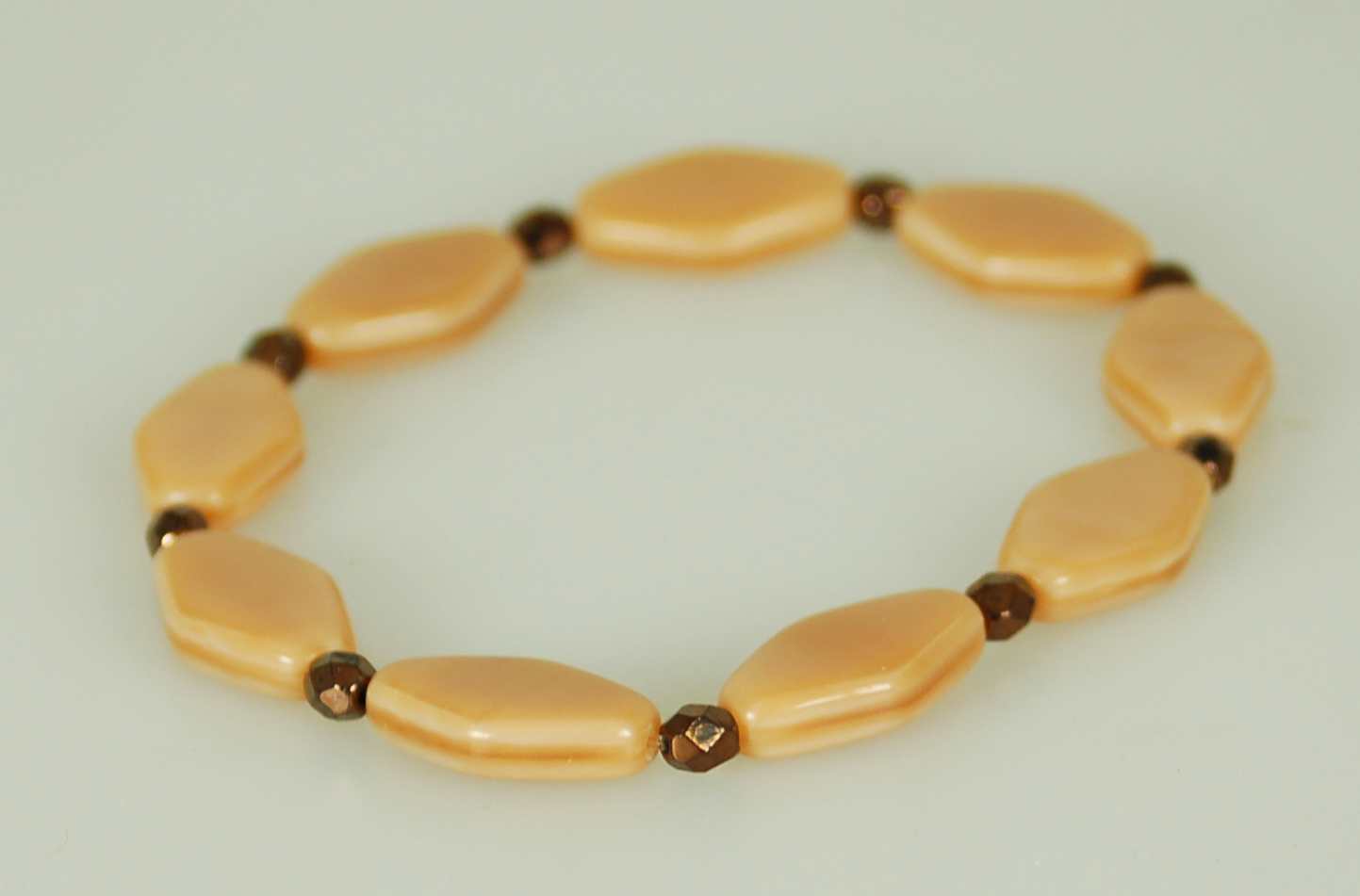 3 pcs Jewelry piece with Czech Glass Beads (OUTLET Vintage)