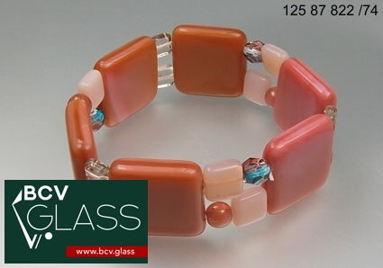 3 pcs Jewelry piece with Czech Glass Beads (OUTLET Vintage)