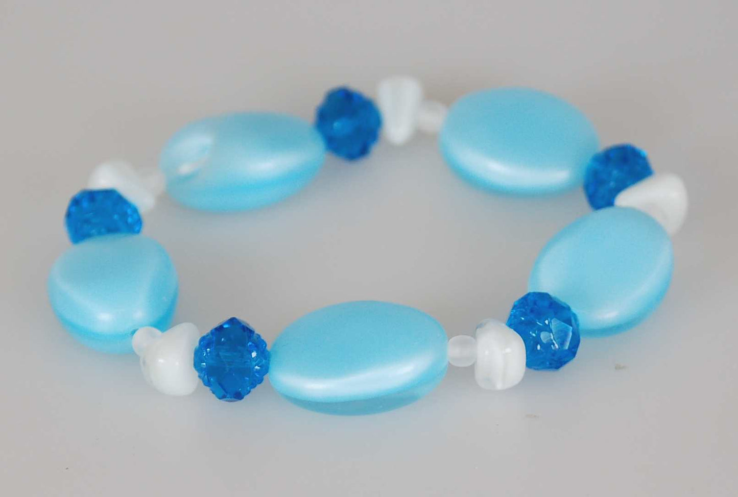 3 pcs Jewelry piece with Czech Glass Beads (OUTLET Vintage)