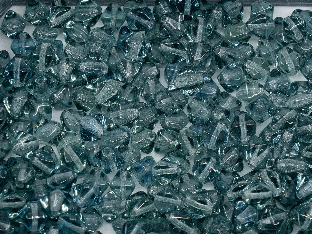 OUTLET Bicone Lucern Pressed Beads, 6 mm, Glass, Czech Republic