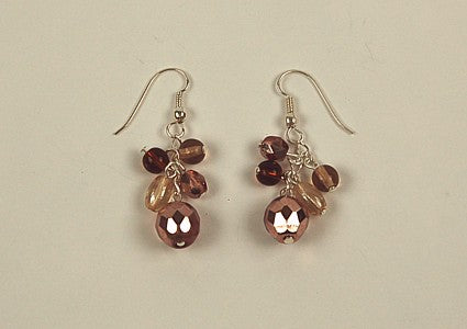 3 pcs Jewelry piece with Czech Glass Beads (OUTLET Vintage)