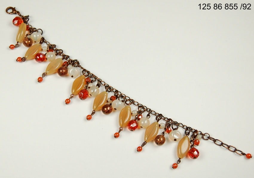 3 pcs Jewelry piece with Czech Glass Beads (OUTLET Vintage)