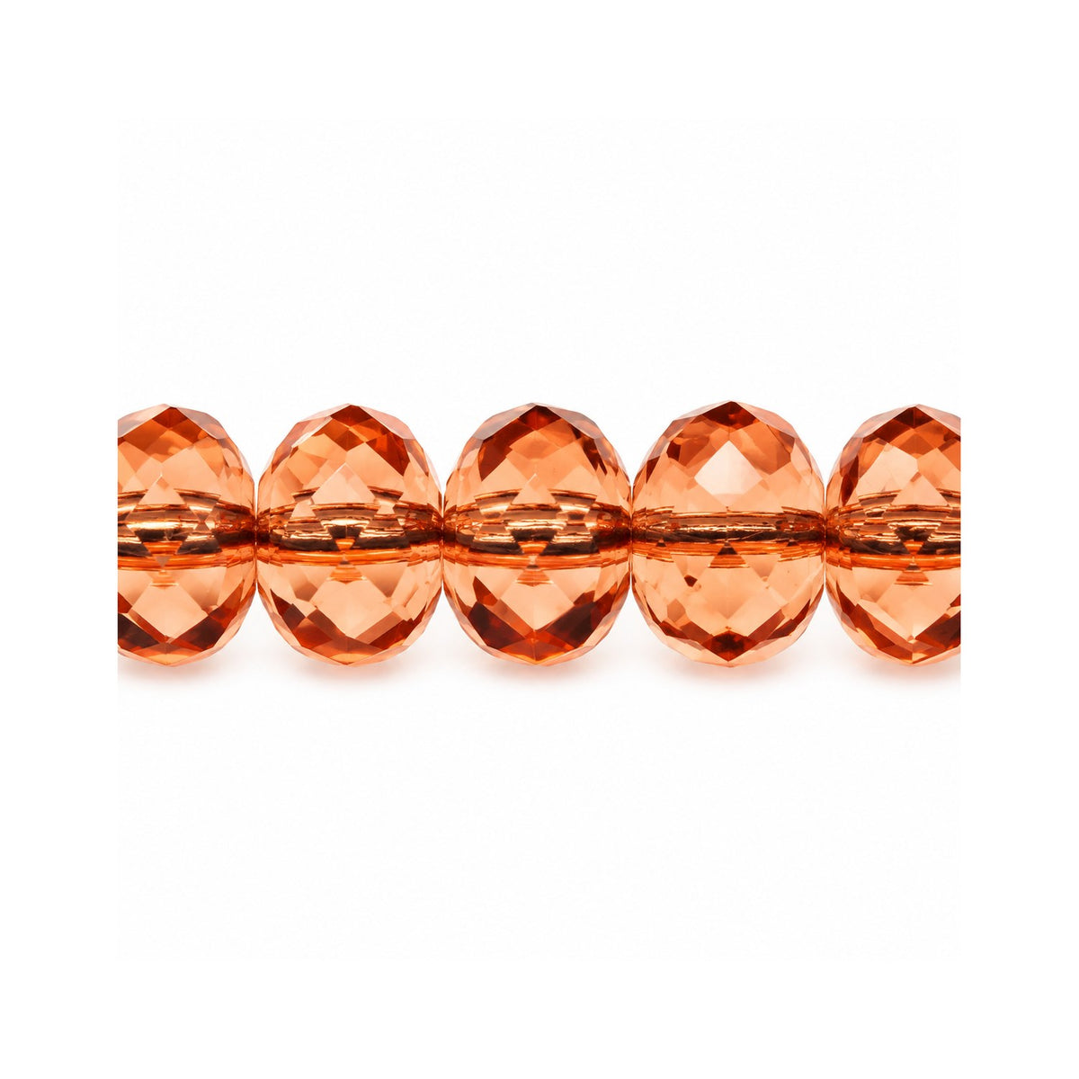 Special Cut Faceted Fire Polished Beads, Transparent Pink (70130), Glass, Czech Republic