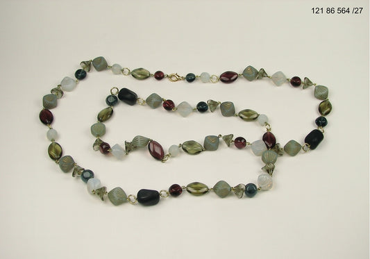 3 pcs Jewelry piece with Czech Glass Beads (OUTLET Vintage)