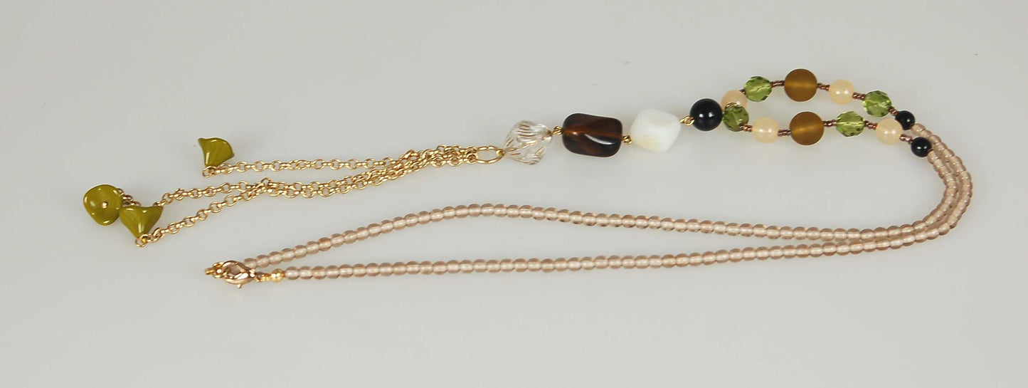 3 pcs Jewelry piece with Czech Glass Beads (OUTLET Vintage)