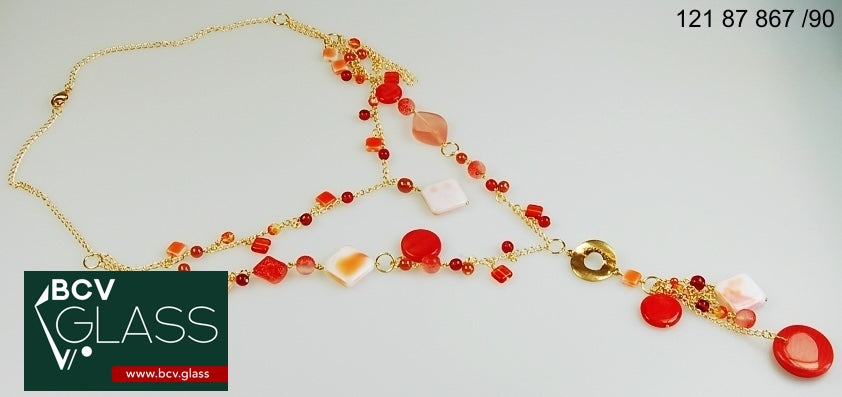 3 pcs Jewelry piece with Czech Glass Beads (OUTLET Vintage)