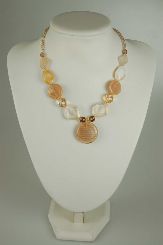 3 pcs Jewelry piece with Czech Glass Beads (OUTLET Vintage)