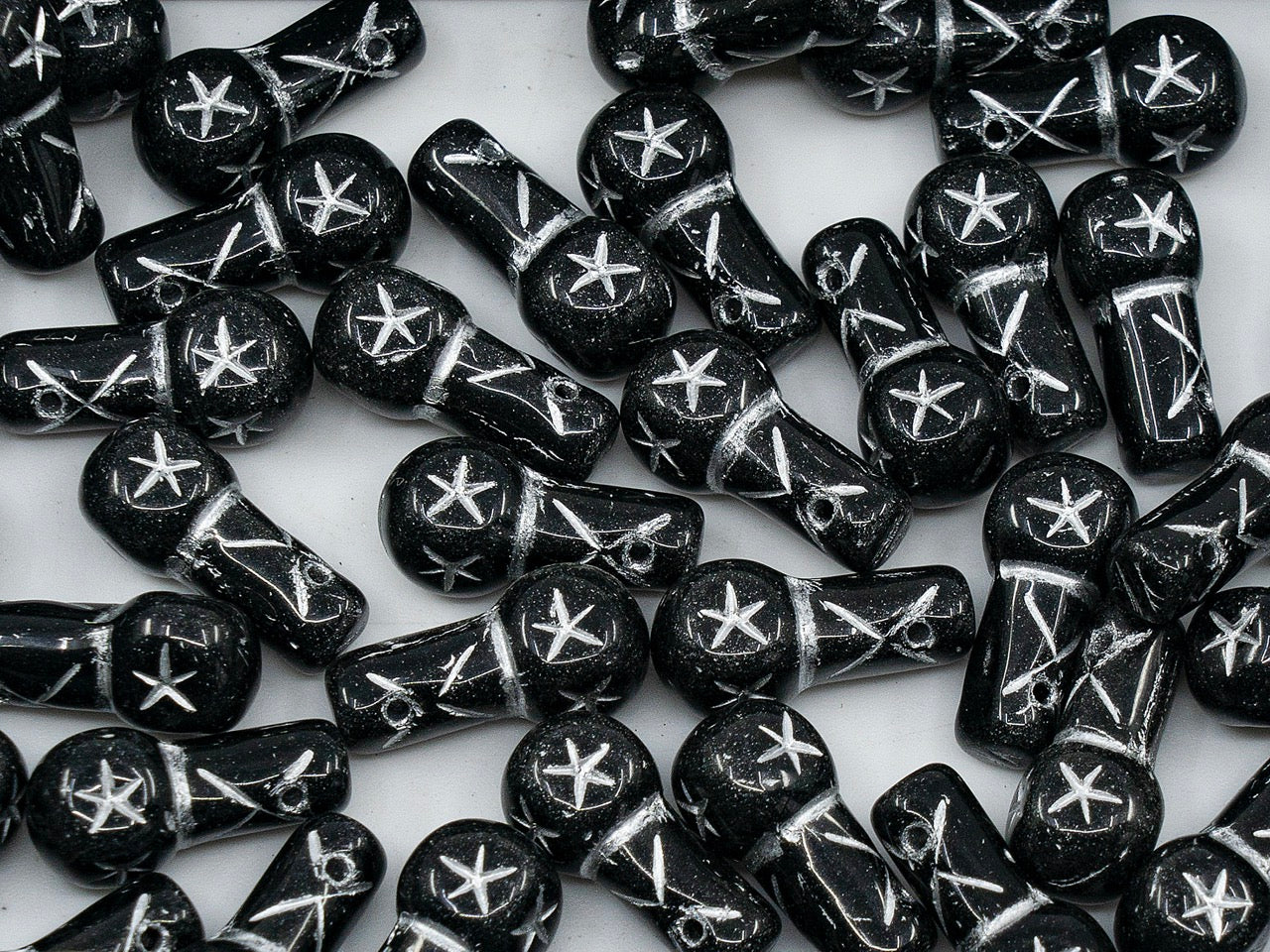 OUTLET 压珠，毫米，玻璃，捷克共和国