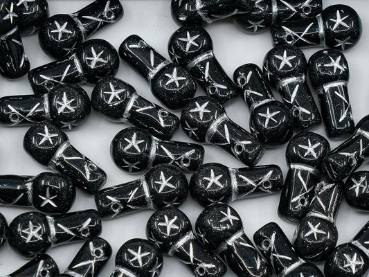 OUTLET 压珠，毫米，玻璃，捷克共和国