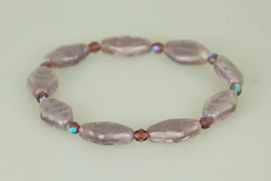 3 pcs Jewelry piece with Czech Glass Beads (OUTLET Vintage)