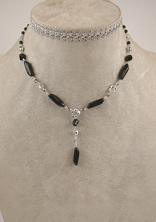 3 pcs Jewelry piece with Czech Glass Beads (OUTLET Vintage)