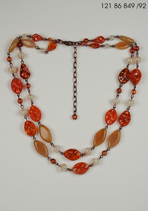 3 pcs Jewelry piece with Czech Glass Beads (OUTLET Vintage)