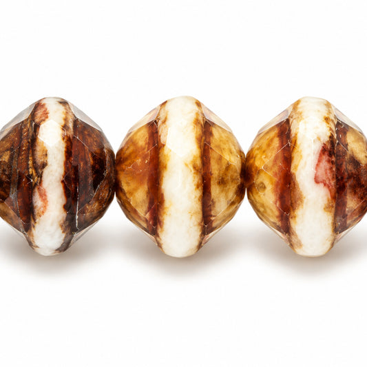 Faceted Special Cut Beads Ufo, X3110 Stain Strong (x3110-86805), Glass, Czech Republic