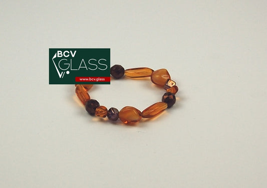 3 pcs Jewelry piece with Czech Glass Beads (OUTLET Vintage)