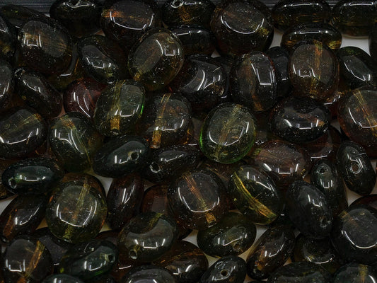 OUTLET Pressed Beads,  mm, Glass, Czech Republic