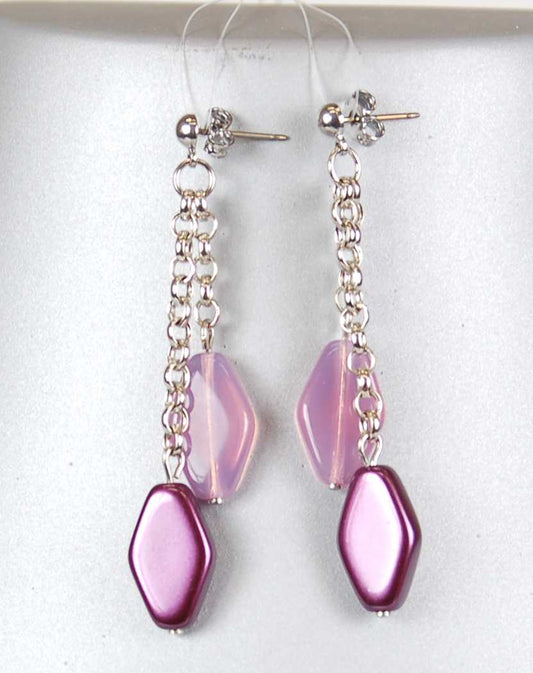 3 pcs Jewelry piece with Czech Glass Beads (OUTLET Vintage)