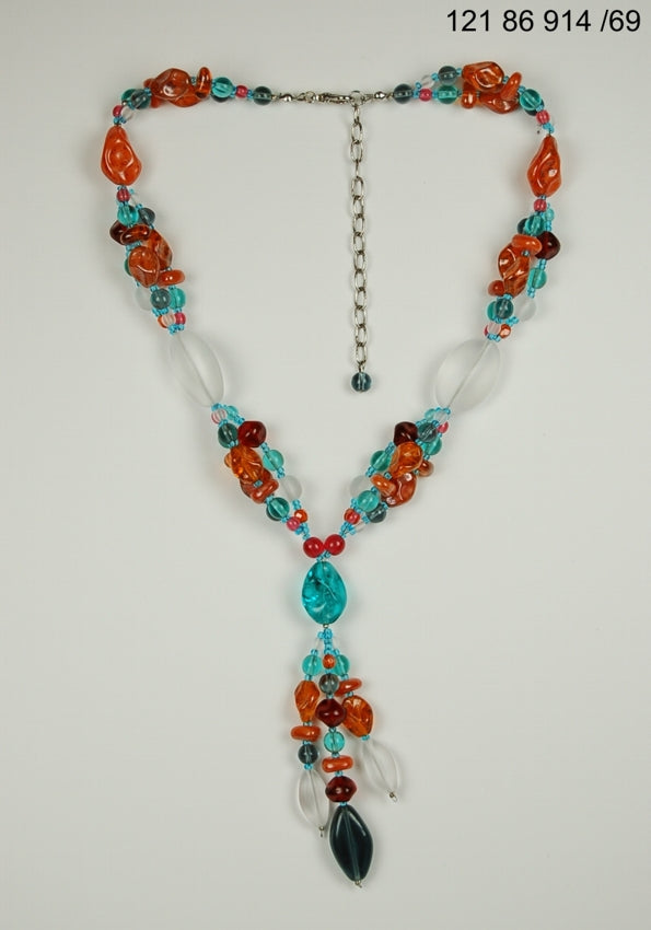 3 pcs Jewelry piece with Czech Glass Beads (OUTLET Vintage)